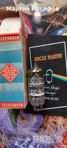 радиолампи ec92 telefunken 