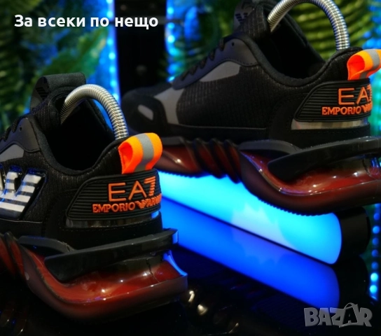 Emporio Armani Мъжки Маратонки С Кутия👟Мъжки Спортни Обувки - 2 Цвята Код S310, снимка 4 - Маратонки - 52427791