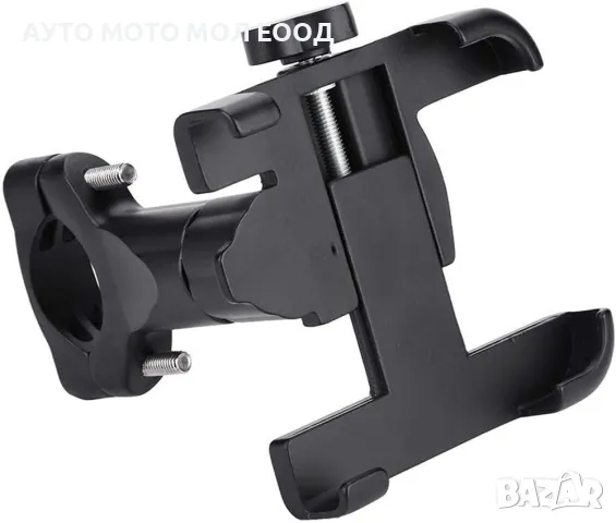 Алуминиева стойка за телефон на Велосипед/Мотор/АТВ - 360 градуса., снимка 4 - Аксесоари за велосипеди - 47134182