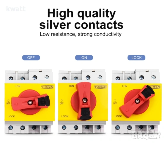 PV Array DC Isolator - Прекъсвач за соларни панели, снимка 5 - Друга електроника - 53514766