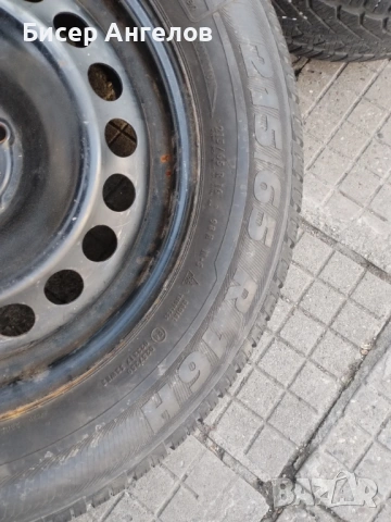 Джанти и гуми за VW  16" 6 1/2Jx16H2 , снимка 3 - Гуми и джанти - 53750275