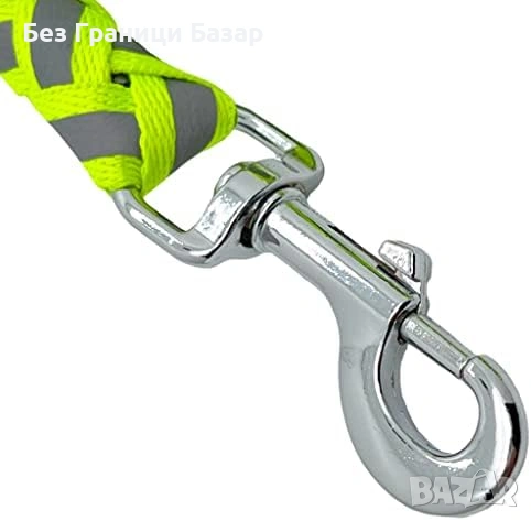 Нов Здрав найлонов кучешки повод 1.2м подплатена дръжка, против усукване, снимка 3 - За кучета - 53735632