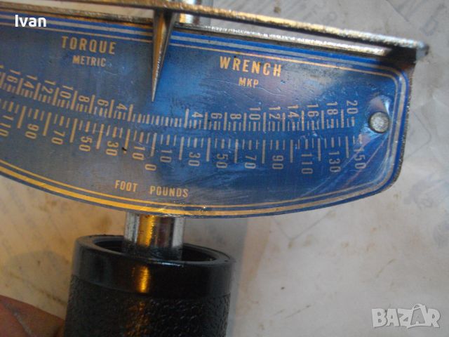 0-150Nm 0-20MKP НОВ ръчен динамометричен ключ Англия Стрелкови TURQUE METRIC WRENCH Food Pounds, снимка 8 - Други инструменти - 46775834