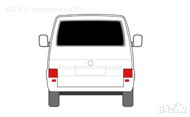701829211J  Брава за багажник, VW, Transporter T4, Единична врата, снимка 8 - Части - 52841886