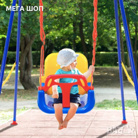 Детска люлка с облегалка 3 в 1 - максимална безопасност и комфорт, снимка 2 - Други - 53870227