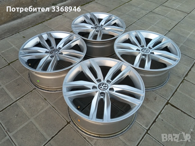 Джанти 18" 5х112 Фолксваген Р лайн Дартфорд 5x112 VW Rline Dartford , снимка 5 - Гуми и джанти - 53697161