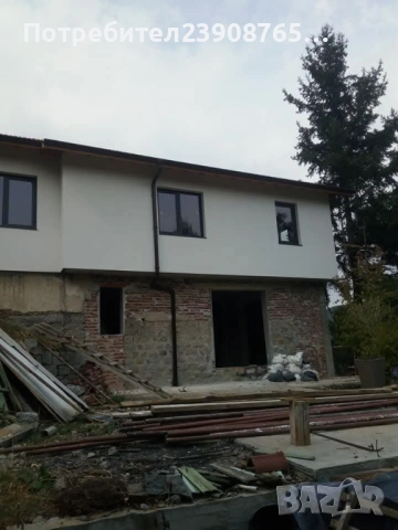 ФАСАДНА ТОПЛОИЗОЛАЦИЯ С МАЗИЛКА И AIRLESS БОЯ , снимка 2 - Ремонти на къщи - 53383261