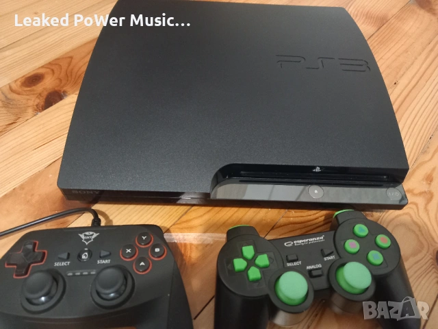 PS3 Super Slim 120GB Хакнат + игри