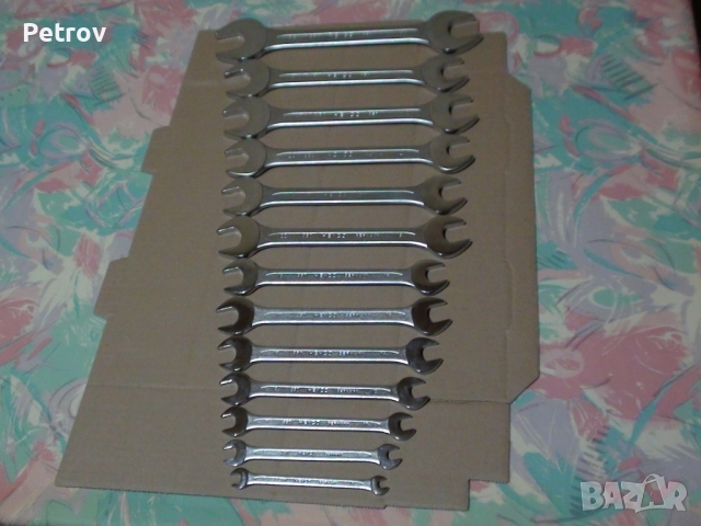 HEYCO No.350 - MADE IN GERMANY - ORIGINAL HEYCO - ЧИСТО НОВ PROFI Комплект 13 броя 6-32mmГаечен Ключ, снимка 2 - Ключове - 52241653