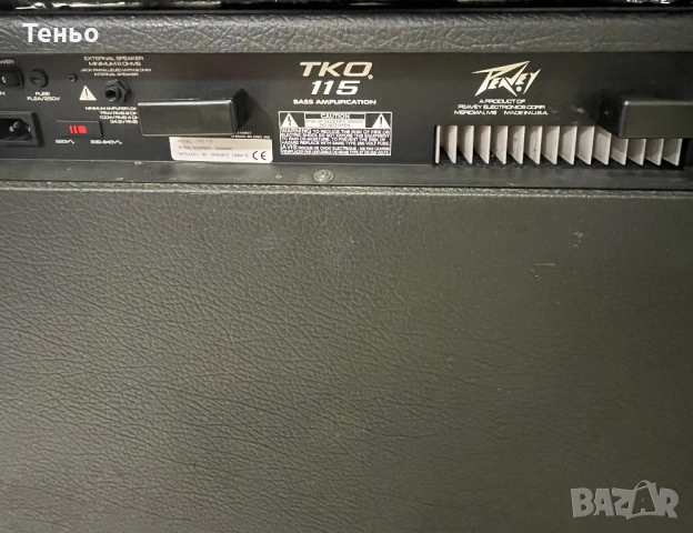 Усилвател,кубе за бас китара Peavey made in USA, снимка 5 - Други - 52605358