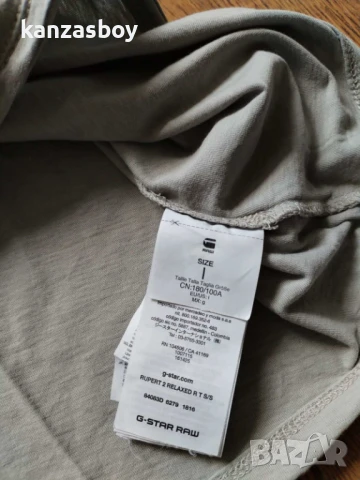 g-star rupert 2 relaxed - страхотна мъжка тениска КАТО НОВА Л, снимка 7 - Тениски - 50526192