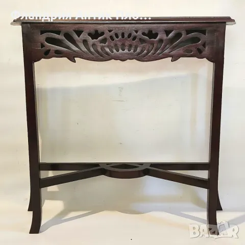 Конзолна маса в стил Ар Нуво, снимка 3 - Маси - 49621303