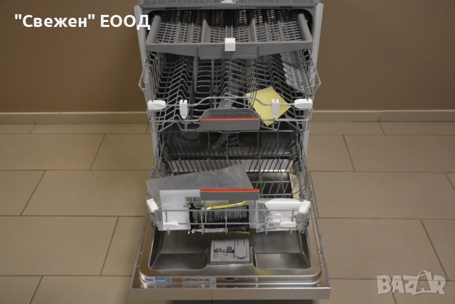 Съдомиялна за вграждане с лице Bosch SMU4EVS09E с Автоматично отваряне, снимка 7 - Съдомиялни - 53332779