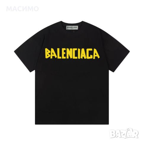 Тениска Balenciaga UNISEX,стилна и комфортна тениска памучна Париж 