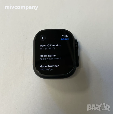 Часовник APPLE Watch Ultra 3 LTE 49mm, снимка 2 - Мъжки - 53668458
