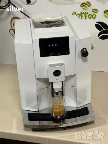 Кафемашина кафе автомат Jura E4 с гаранция, снимка 5 - Кафемашини - 54154107