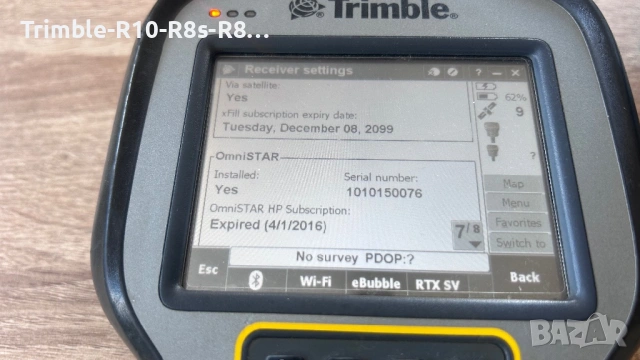 GNSS приемник Trimble R10, снимка 10 - Други инструменти - 53777936