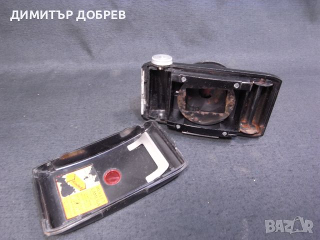 СТАР РЕТРО БАКЕЛИТОВ ФОТОАПАРАТ KODAK BULLET CAMERA USA, снимка 6 - Антикварни и старинни предмети - 45093000