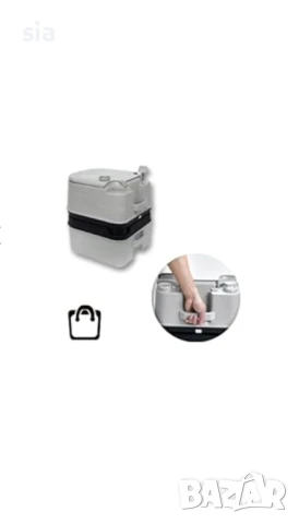 Тоалетна за къмпинг, Преносима, 24л. , снимка 2 - Химически тоалетни - 44549502