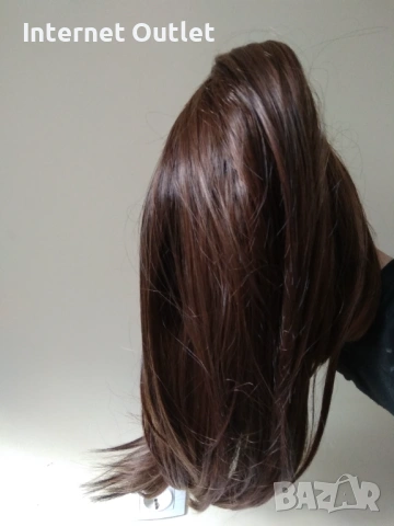 Дамска перука - светло кафява , снимка 8 - Аксесоари за коса - 49748133