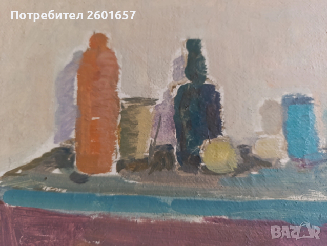 Красива маслена картина, подписана., снимка 3 - Картини - 53712373