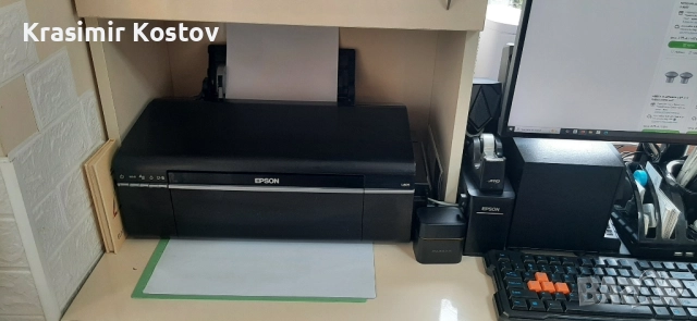 Epson L805 Wi-Fi фотопринтер, снимка 1