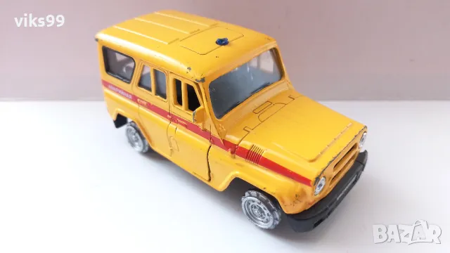 Autotime UAZ HUNTER Aварийная 1:36, снимка 6 - Колекции - 48977819