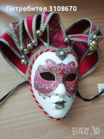 Оригинална Венецианска маска, снимка 4 - Други ценни предмети - 50708955