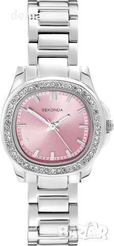 Дамски часовник Sekonda Octaire, светло розово