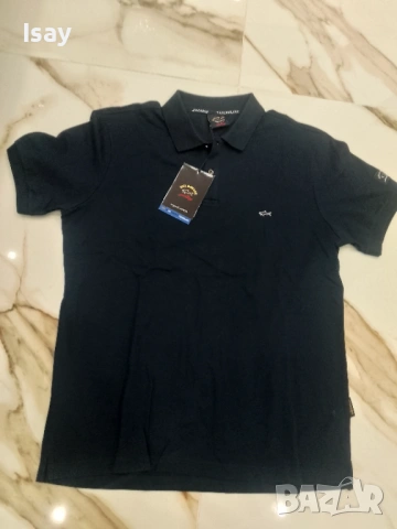 Мъжка тениска Паул Шарк в тъмно син цвят 2ХЛ последен размер 