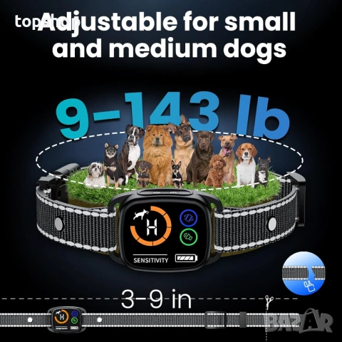 Смарт Нашийник против Лаене PatteSage – Хуманен & Ефективен (Без Шок), снимка 5 - За кучета - 53263980