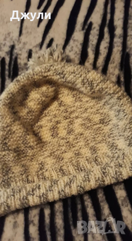 Комплект меланж  Шапка и Шал, снимка 5 - Шапки - 53057202