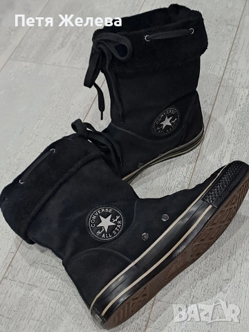 Дамски ботуши CONVERSE N38 (естествена кожа)