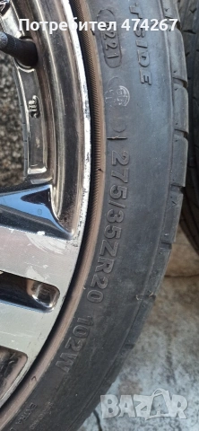 Продавам гуми 275/35/20 два броя!, снимка 5 - Гуми и джанти - 54167045