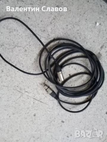 Кабел за микрофон 5 метра, снимка 2 - Микрофони - 51328760