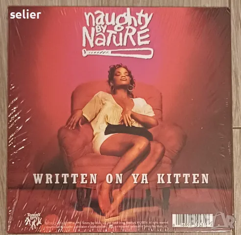 Naughty By Nature ‎– Hip Hop Hooray / Written On Ya Kitten Малка плоча 7-ца Чисто нова,с целофана Из, снимка 2 - Грамофонни плочи - 48743809