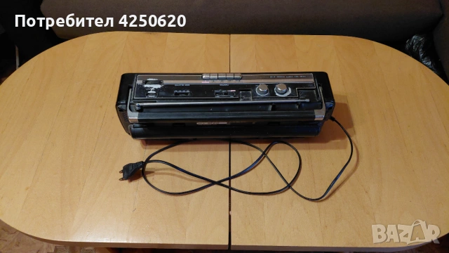 Радио касетофон шарп стерио японски, снимка 4 - Радиокасетофони, транзистори - 53055176