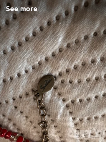 Елегантно и нестандартно колие с корал и тюркоаз, снимка 5 - Колиета, медальони, синджири - 51221327