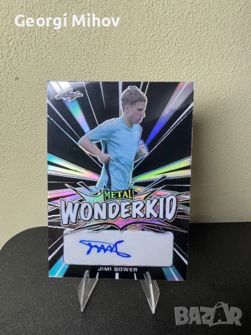Jimi Gower Auto /15 Metal Wonderkid рядка карта
