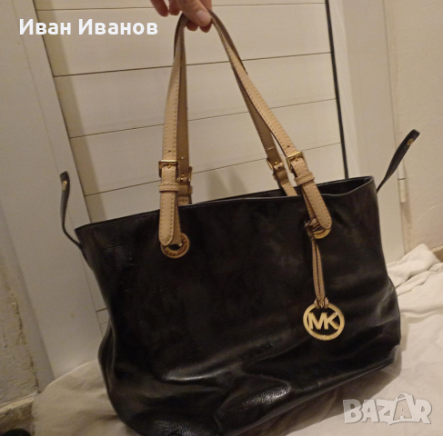 Оригинална дамска чанта Michael Kors със сертификат, снимка 8 - Чанти - 44969709