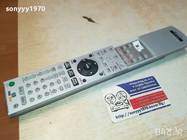 SONY RMT-D217P HDD-DVD REMOTE SWISS 0905241141, снимка 2 - Дистанционни - 45649779