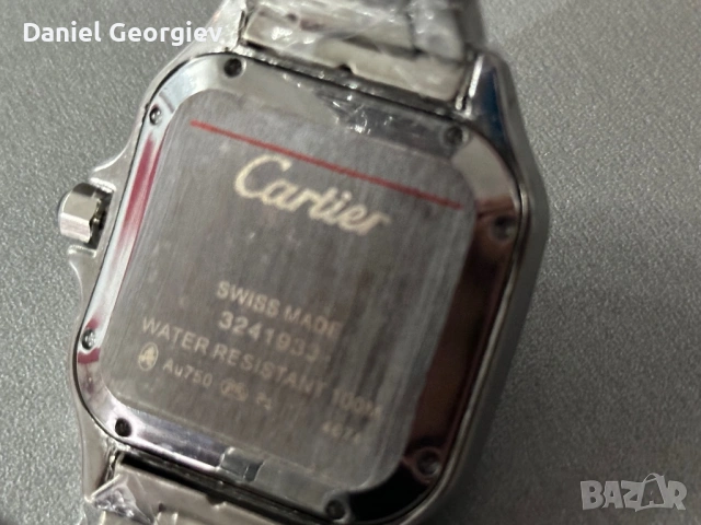 НОВ Часовник Cartier Santos XL с автоматичен механизъм, снимка 3 - Мъжки - 53229230