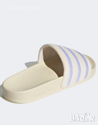 Джапанки ADIDAS Adilette Slides Beige, снимка 4 - Чехли - 46669101