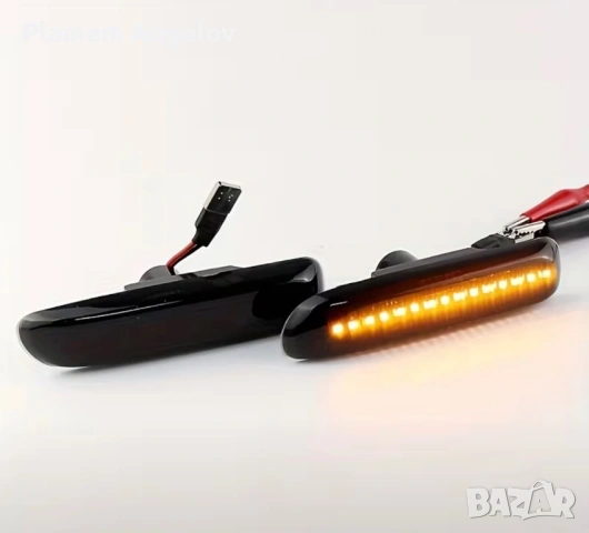 Динамични LED странични мигачи за BMW E46 , снимка 2 - Аксесоари и консумативи - 53596637