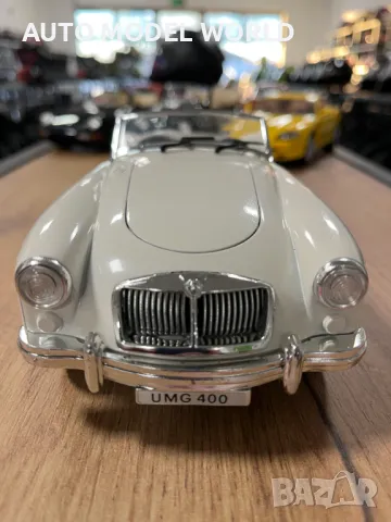 Mетална колекционерска количка POLISTIL MG A TWIN CAM 1:18 NEW, снимка 6 - Колекции - 48382916