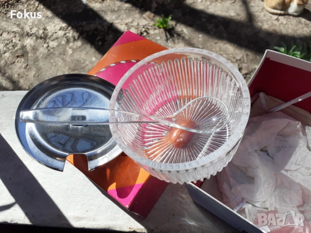 WMF - Захарница нова с оригинална кутия, снимка 4 - Антикварни и старинни предмети - 53771913