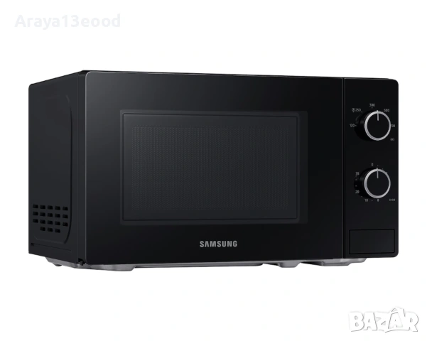 Микровълнова фурна Samsung MW3000AM, 700W, 20L, 5 нива на мощност, функция размразяване, черна, снимка 3 - Микровълнови - 53887667