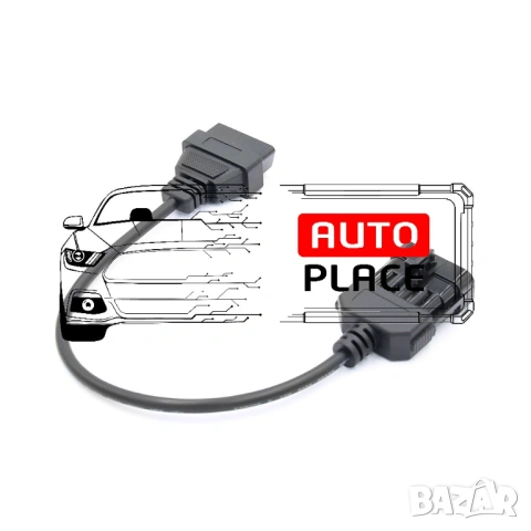 Кабел / Преходник / Адаптер за Opel 10 Пина Опел 10 Pin Delphi Autocom, снимка 4 - Аксесоари и консумативи - 53972348