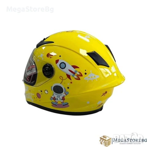 Детска каска 506 - размер S - Жълта, снимка 2 - Аксесоари и консумативи - 50526501