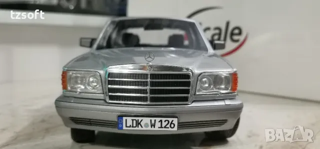 Mercedes Benz S-Class -W126 - iScale 1:18, снимка 2 - Колекции - 46914658